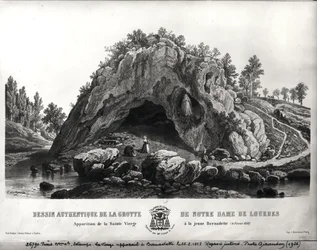 Erscheinung der Jungfrau Maria vor Bernadette Soubirous am 11. Februar 1858